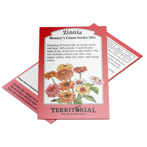 BENARY'S GIANT SERIES MIX-ZINNIA