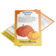 Front view of Howden pumpkin seed packet showcasing illustrated pumpkins and product label on white background