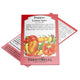 Front view of Lemon Spice pepper seed packet showing illustrated yellow peppers on white background